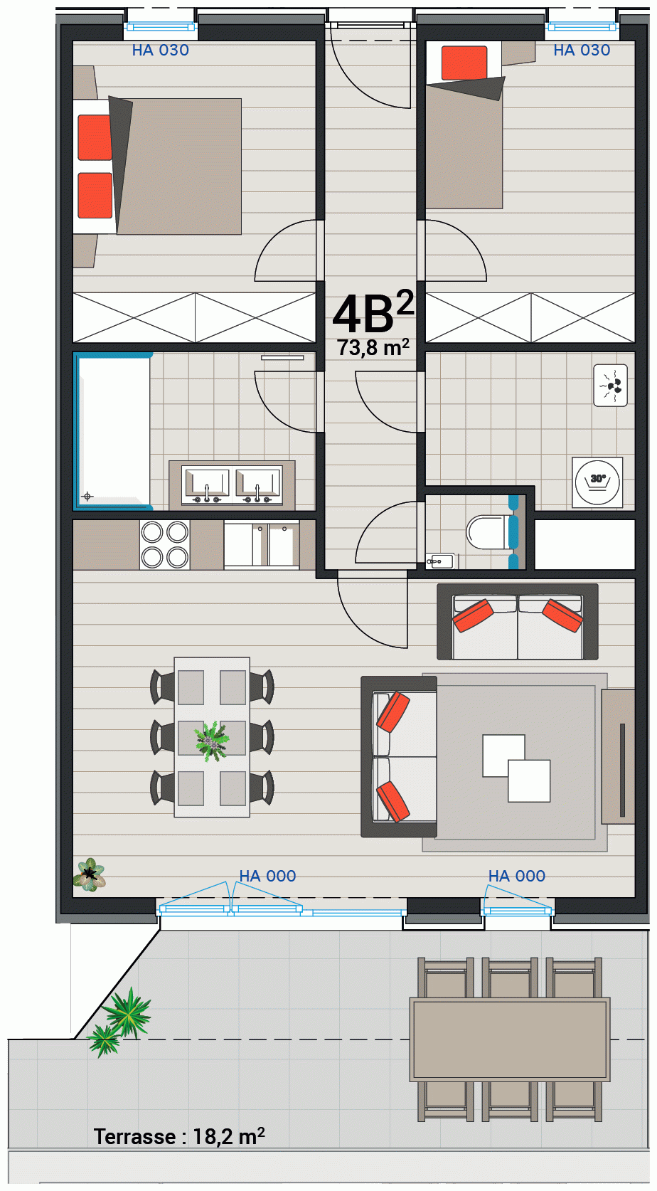 Appartement 4B